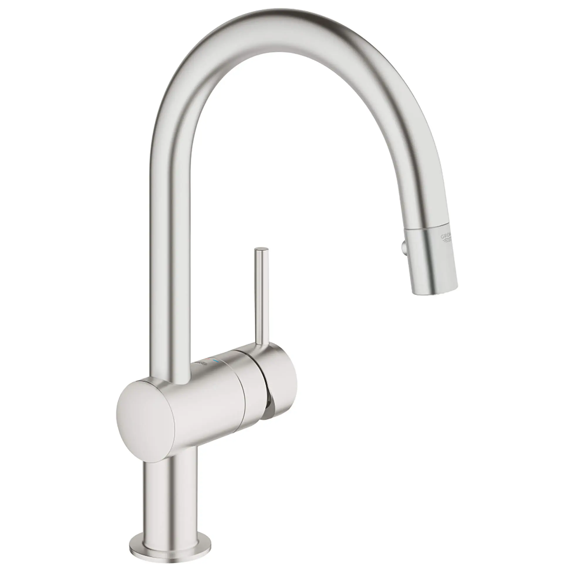 Single-Handle Pull Down Kitchen Faucet Dual Spray 1.75 GPM